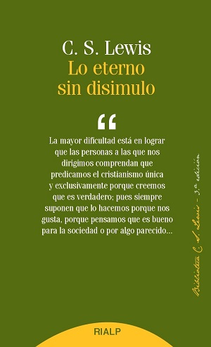 Lo eterno sin disimulo