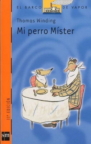 Mi perro Míster y Mi perro Míster en la noche
