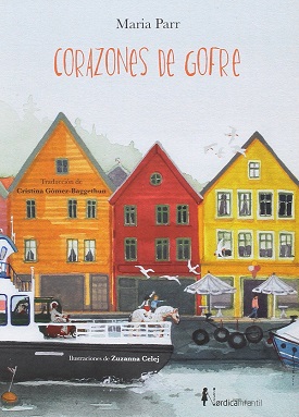 Corazones de gofre